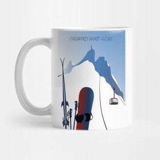 Chamonix Aiguille du midi Mug